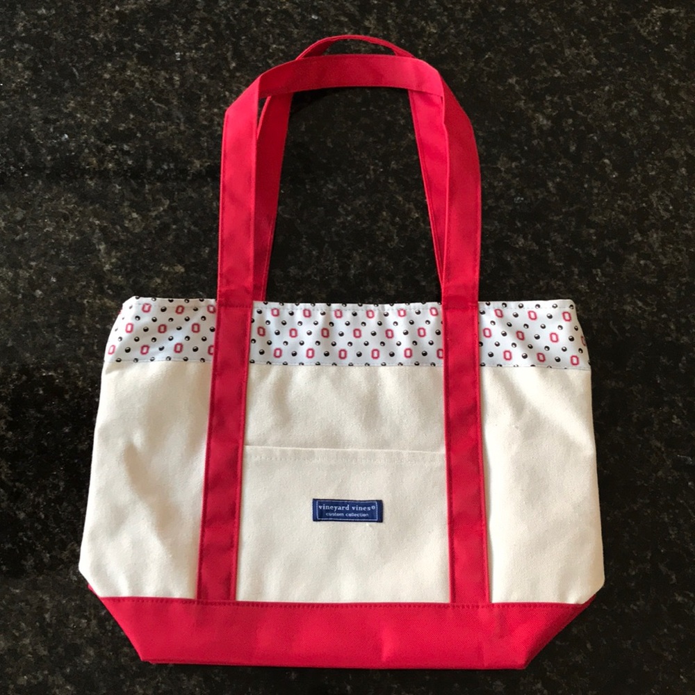 Ohio State Vineyard Vines Canvas Tote